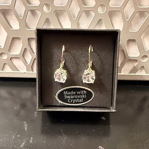 Swarovski Silver Crystal Earrings